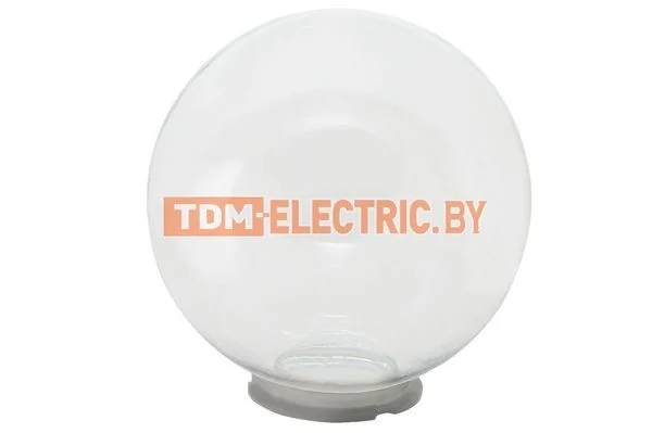 Рассеиватель шар ПММА 350 мм прозрачный (байонет 145 мм) TDM-SQ0321-0218