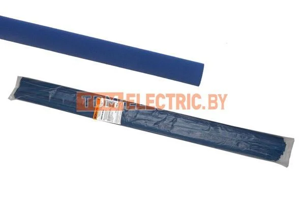Термоусаживаемая трубка ТУТнг 4/2 синяя по 1м (100 м/упак) TDM-SQ0518-0332
