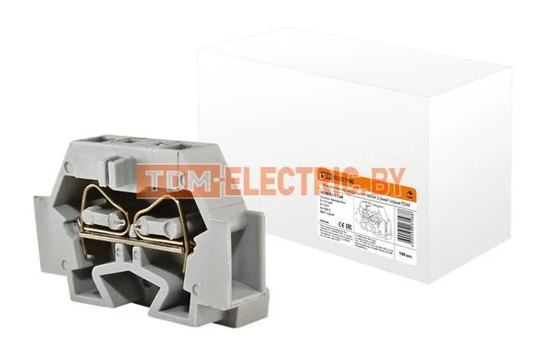 Микроклемма модульная МКМ 2,5мм2 серая TDM-SQ0822-0104