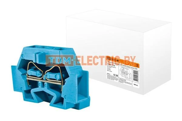 Микроклемма модульная МКМ 2,5мм2 синяя TDM-SQ0822-0105