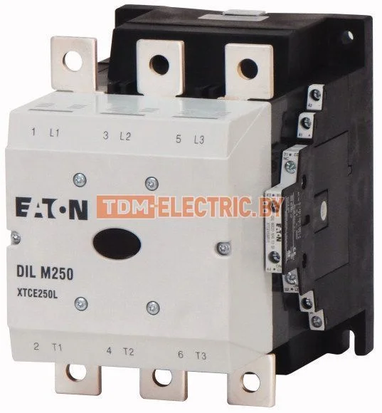 DILM250/22(RA110) - контактор 250А, управляющее напряжение 48-110В (АС, DC), категория применения AC-3, AC-4