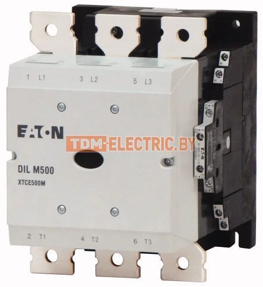 DILM500/22(RAC500) - контактор 500А, управляющее напряжение 480-500В (АС), категория применения AC-3, AC-4