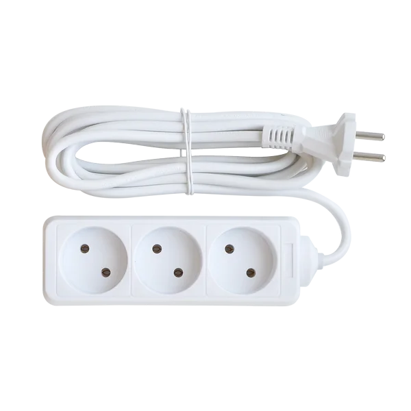 Удлинитель 3N-3-SMART трехместный 6А 3м 8233 IN HOME