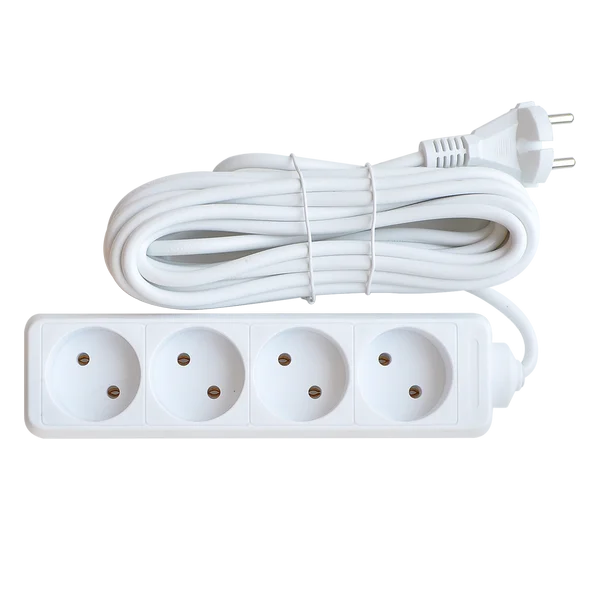 Удлинитель 4N-3-SMART четырехместный 6А 3м 8243 IN HOME