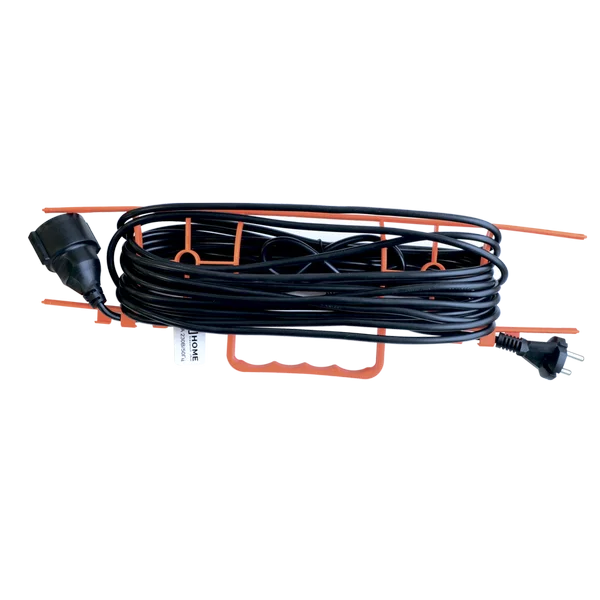 Удлинитель на рамке FN1-0610-SMART одноместный без заземления 6А 10м 8661 IN HOME