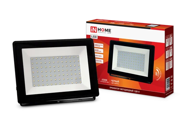 Прожектор сд СДО-8 70Вт 230В 6500К 6650Лм IP65 IN HOME