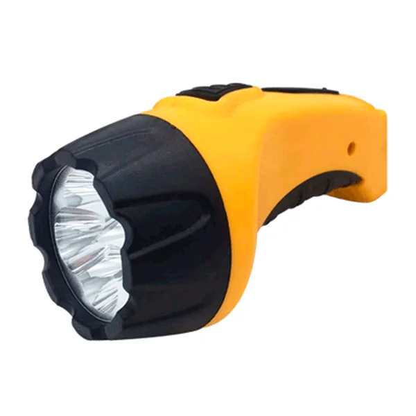 Фонарь руч аккум MLA 02 4LED 120Lm 8ч 2 реж, з/у 230В ЧЕРНО-ЖЁЛТЫЙ IN HOME