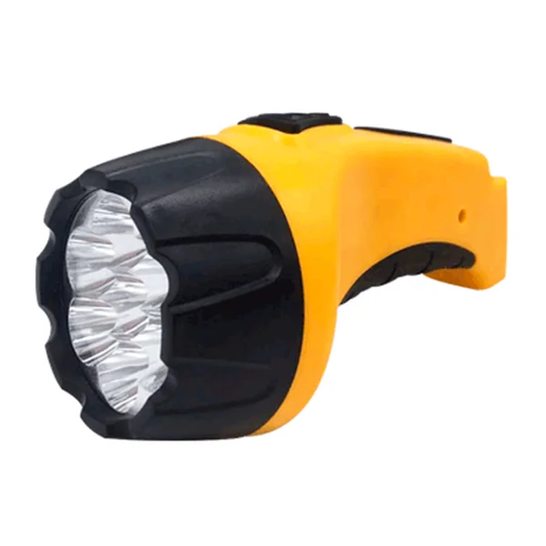 Фонарь руч аккум MLA 03 7LED 150Lm 8ч 2 реж, з/у 230В ЧЕРНО-ЖЁЛТЫЙ IN HOME