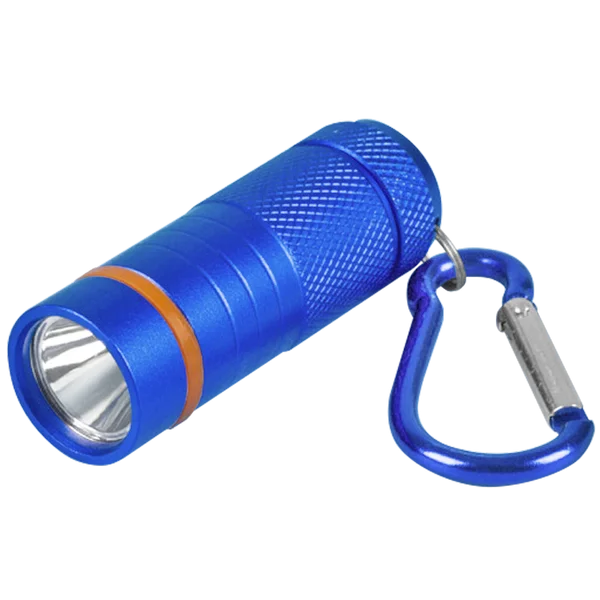 Фонарь-брелок KL 61B LED бат в комп алюм СИНИЙ IN HOME