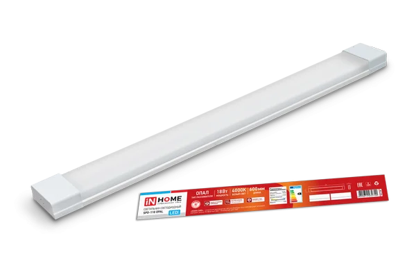 Светильник сд SPO-110 OPAL 18Вт 230В 4000К 1350Лм 600мм IP40 IN HOME