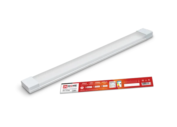 Светильник сд SPO-110 OPAL 18Вт 230В 6500К 1350Лм 600мм IP40 IN HOME