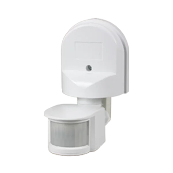 Датчик движения инфракрасный ДД 008 1200Вт 180 гр.12м IP44 белый IN HOME