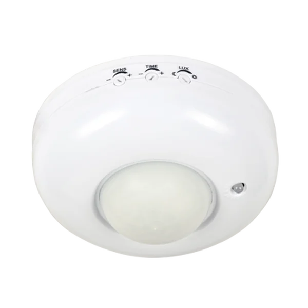 Датчик движения инфракрасный ДД 020B 800Вт 360 гр.6м IP33 белый IN HOME