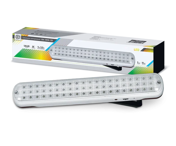 Светильник сд ав СБА 1093С 120LED Li-ion DC LLT