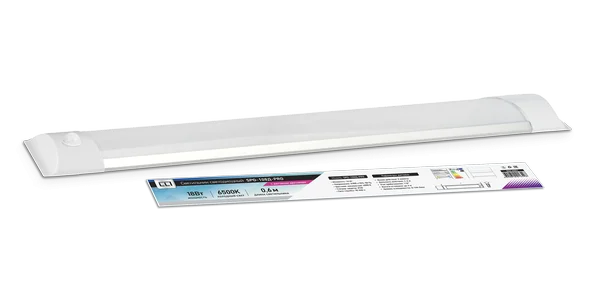 Светильник сд SPO-108Д-PRO 18Вт 230В 6500К 1300Лм 600мм IP40 LLT