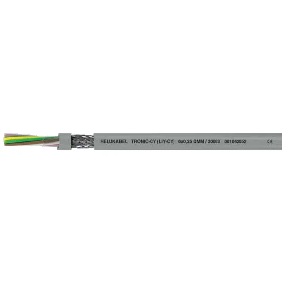 Кабель для передачи данных TRONIC-CY (LiYCY) 10×0,75 HELUKABEL 16033 экранированный