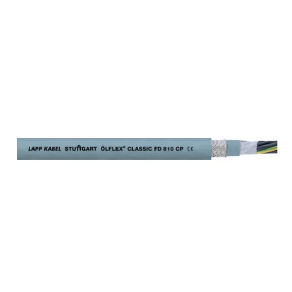 Кабель гибкий ÖLFLEX® CLASSIC FD 810 CP 2×1,5 0026449 контрольный экранированный