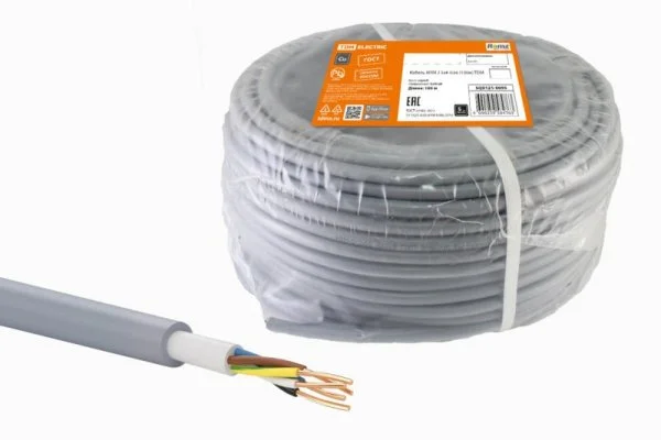 Кабель NYM-J 5х4-0,66 (100м) TDM SQ0121-0095