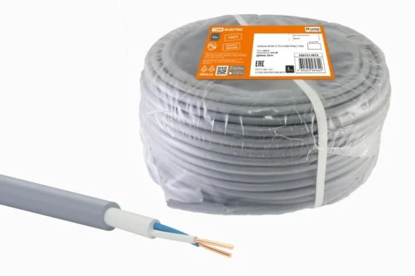 Кабель NYM-O 2х4-0,66 (50м) TDM SQ0121-0073