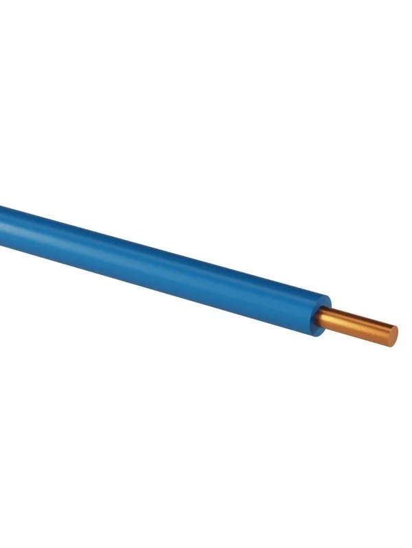 Провод ПуВнг(А)-LS 1х10,0 ГОСТ (100м), синий TDM