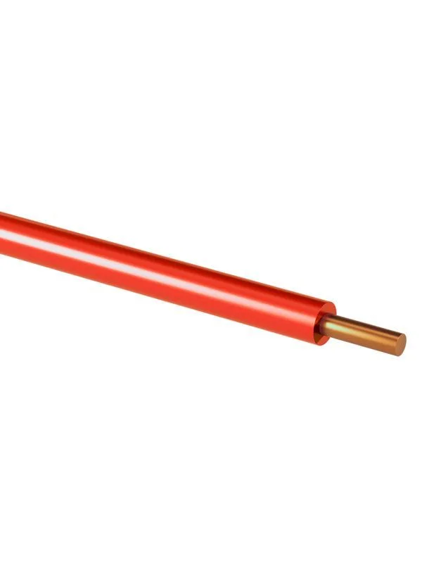 Провод ПуВнг(А)-LS 1х2,5 ГОСТ на катушке (750м), красный TDM
