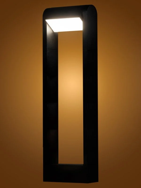 Светильник садово-парковый LED, Аура, H500 мм, 6 Вт, 3000 K, алюм./черн., IP65, TDM — изображение 17
