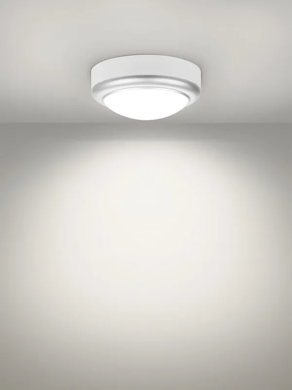 Светильник накладной LED ДПО «Антарес» 8Вт 6500К круг 140*58 мм мат.серебро IP54 TDM — изображение 6