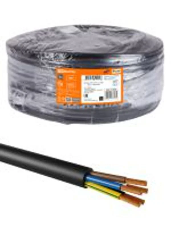 Кабель КГТП-ХЛ 5х1,5(N,PE)-0,66 — 3 ГОСТ (100м) TDM