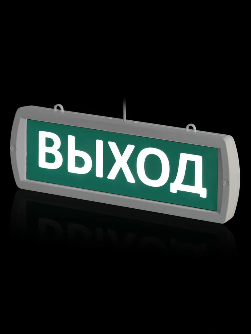Оповещатель охранно-пожарный световой Т-24-ОП «Выход» 24 В, IP52 TDM — изображение 6