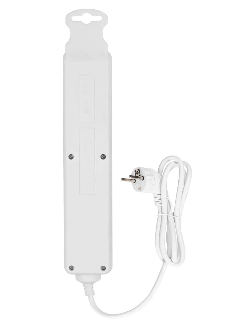 Удлинитель бытовой У03В-USB 3 гнезда, 2USB 2,4А, 3 м, вык., з/к, ПВС 3х0,75мм2 10А/250В белый TDM — изображение 5