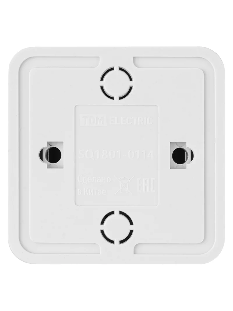 Розетка компьютерная (RJ-45) открытой установки IP20, белая «Ладога» TDM — изображение 5