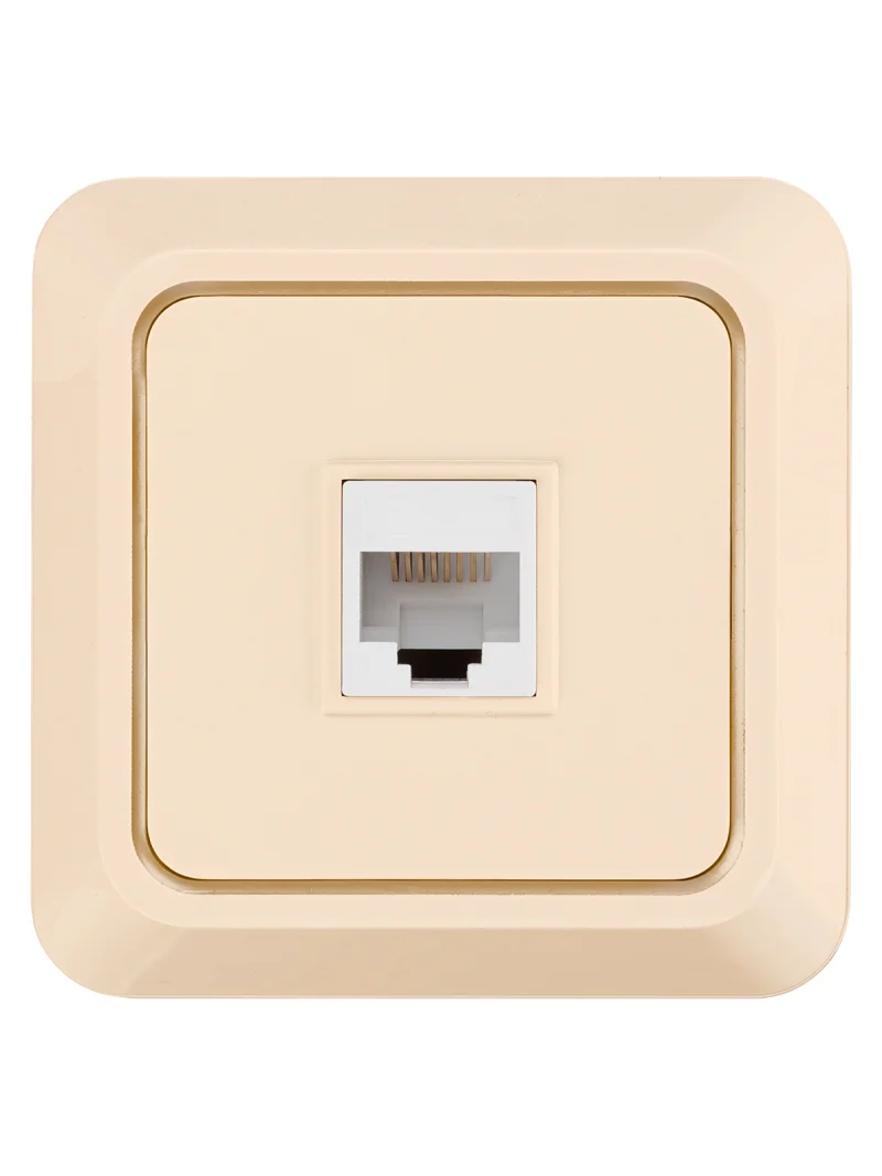 Розетка компьютерная (RJ-45) открытой установки IP20, сл. кость «Ладога» TDM — изображение 4