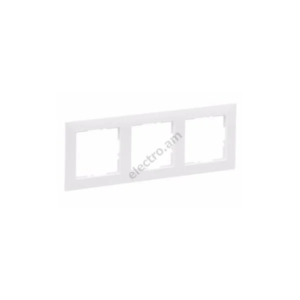 695673 рамка Suno DIY 3 поста, белая-050444