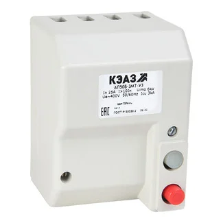 Авт.выключатель АП50Б-3МТ-25А 10I 400AC КЭАЗ-107275