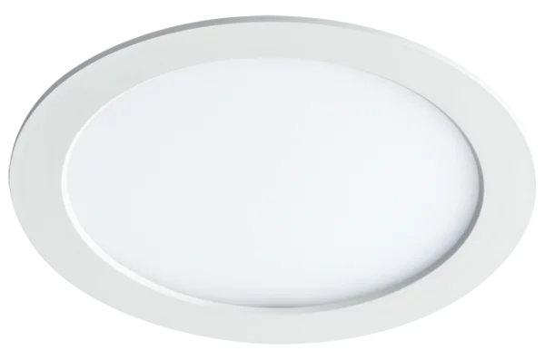 Светильник встраиваемый круг PPL-RPW белый 15W, 6500K d195*25mm IP20 Jazzway-056654