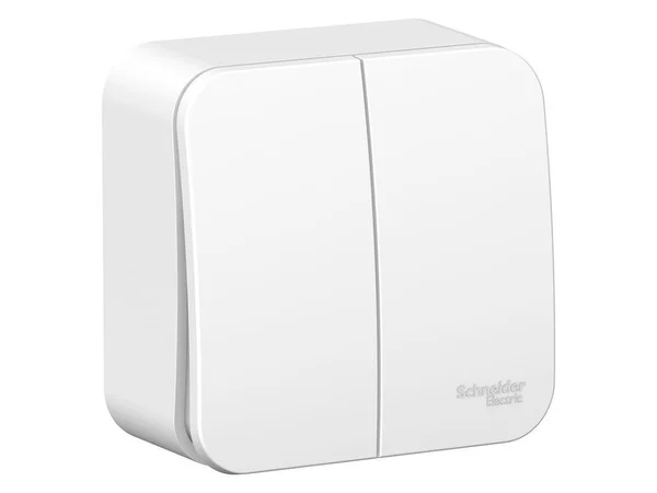 Выключатель 2-кл. ОП Blanca 10А IP20 (сх. 5) 250В с изолир. пластиной бел. SchE BLNVA105011-BLNVA105011