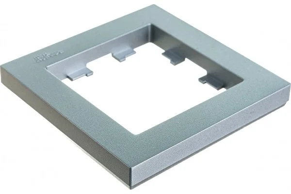 Рамка 1- мест. AtlasDesign алюм. SchE ATN000301-ATN000301