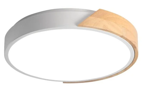 Светильник светодиодный декоративный PPB Scandic-R 24Вт 4000К IP20 d330х50 настенно-потолочный WH/W-5036932
