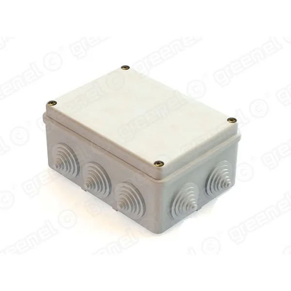 Коробка распред. наружного монтажа 150х110х70мм, IP55 10 гермовводов-GE41242