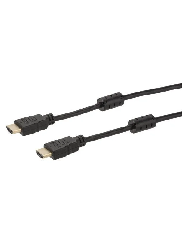 Кабель «АВК 2» HDMI — HDMI, v2.0, позолоченные контакты, с ферритами, 1 метр, TDM