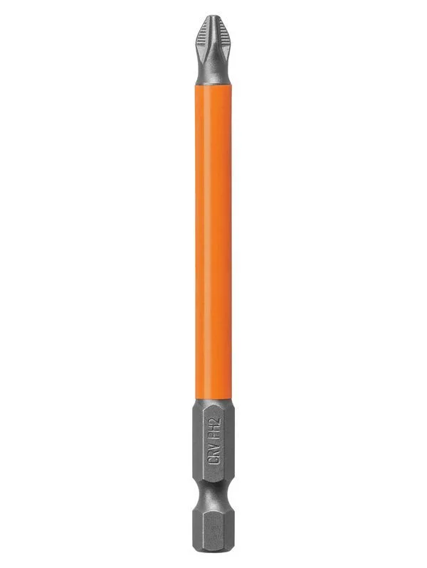 Набор бит PH2x90, односторонних, сталь CrV, Е 1/4″, 10 шт., «Гранит» TDM