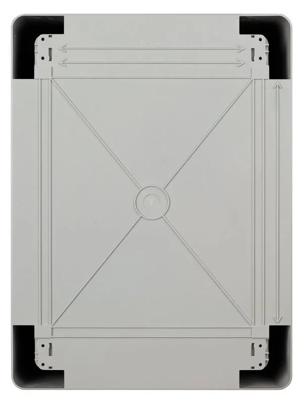 Бокс пластиковый ЩМП-0-4, ABS, IP65, от -45 до +75 °С, навесной, (400x300x210) TDM