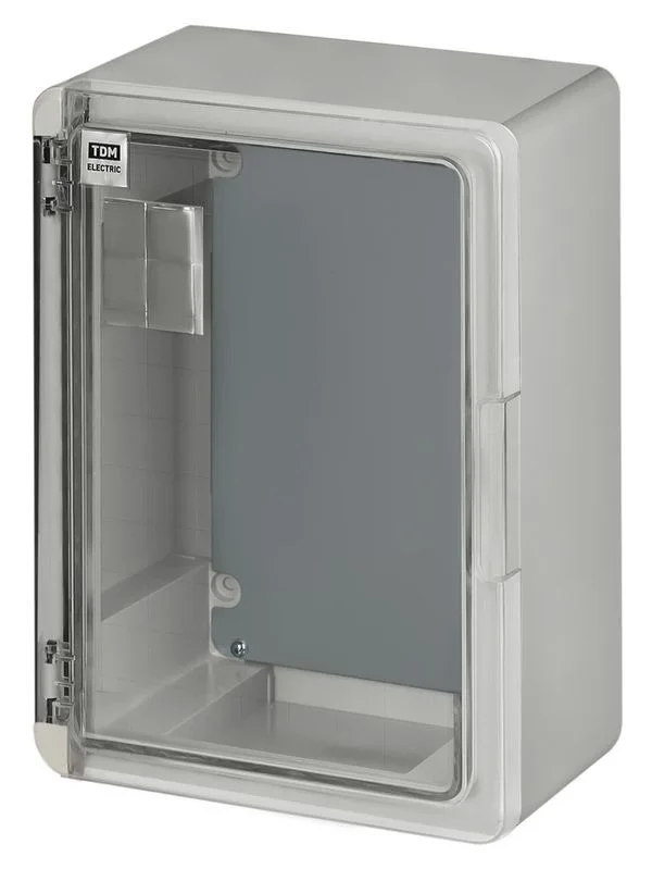 Бокс пластиковый ЩМП-0-2, прозр. крышка, ABS, IP65, от -45 до +75 °С, навесной, (330x250x140) TDM — изображение 7