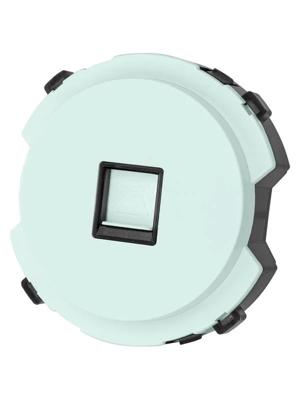 Розетка компьютерная RJ45 фисташковая, «Байкал» TDM