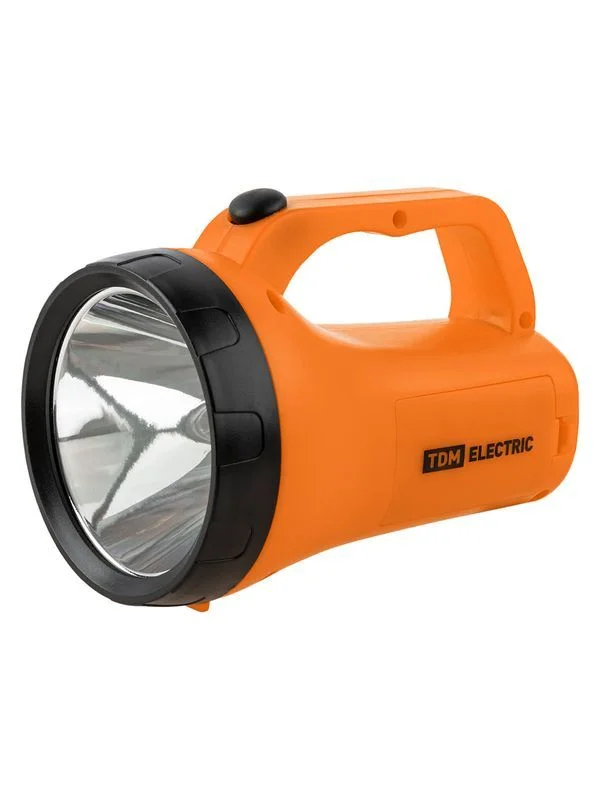 Фонарь светодиодный «Прожектор 5», 3 Вт LED+12 SMD, бат. 3*АА, TDM — изображение 2