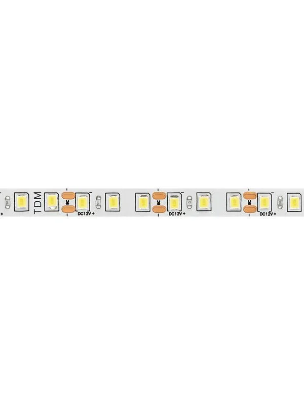 Лента светодиодная SMD2835-120 LED/м-IP20-12 В-9,6 Вт/м-6000 К (5 м) блистер TDM