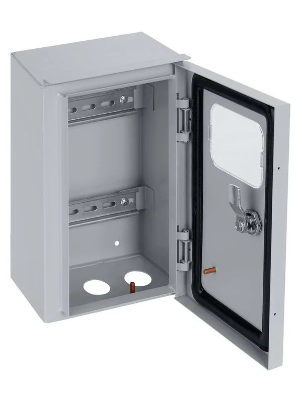 Корпус металлический ЩУ-МП (295х190х110) с окном IP54 Народный эконом