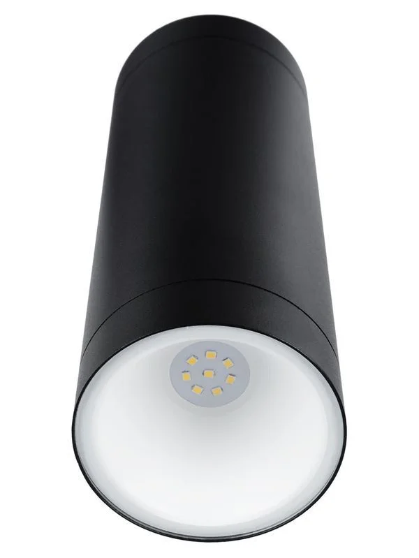 Светильник настенный LED, Тубо, 2х6 Вт, 4000 К, H252 мм, алюм./черн., вверх/вниз, IP65, TDM