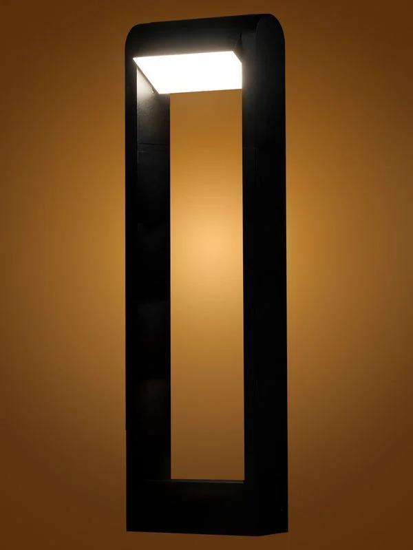 Светильник садово-парковый LED, Аура, H500 мм, 6 Вт, 3000 K, алюм./черн., IP65, TDM — изображение 3