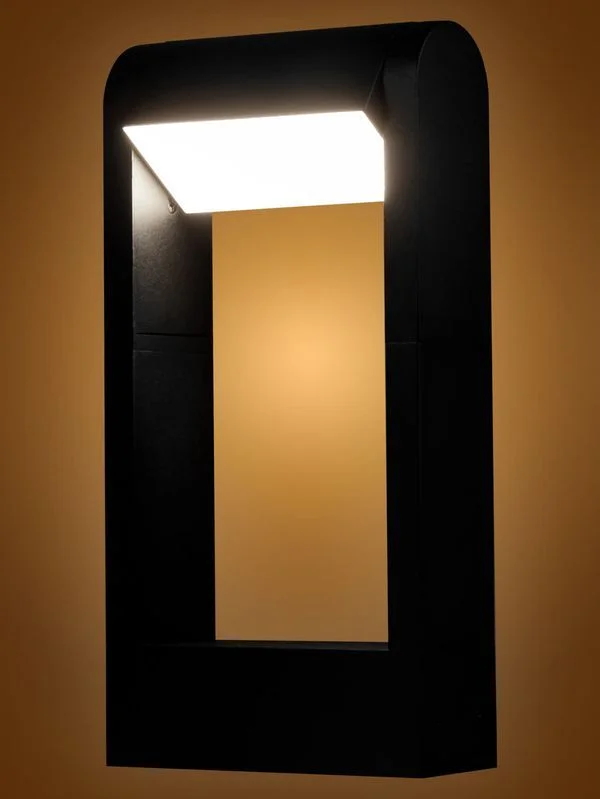 Светильник садово-парковый LED, Аура, H300 мм, 6 Вт, 3000 K, алюм./черн., IP65, TDM — изображение 3